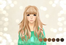 {amiable}Mesh_KURUMI Hair_BROWN PACK