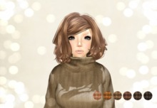 {amiable}Mesh_COCONA Hair_BROWN PACK