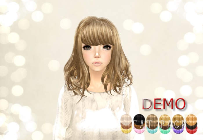 {amiable}Mesh_KIRARA Hair_DEMO