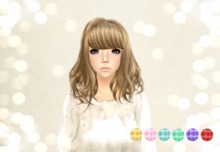 {amiable}Mesh_KIRARA Hair_PASTEL PACK