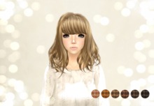 {amiable}Mesh_KIRARA Hair_Brown Pack