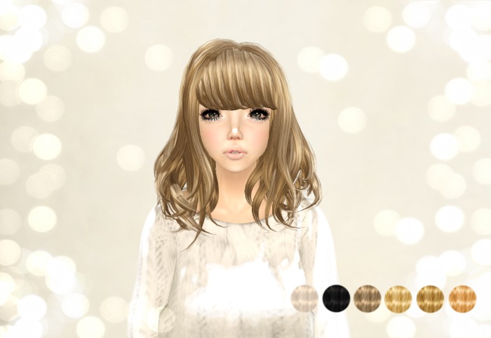 {amiable}Mesh_KIRARA Hair_GOLD PACK