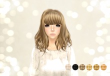 {amiable}Mesh_KIRARA Hair_GOLD PACK
