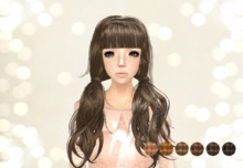 {amiable}Mesh_TSUGUMI Hair_BROWN PACK
