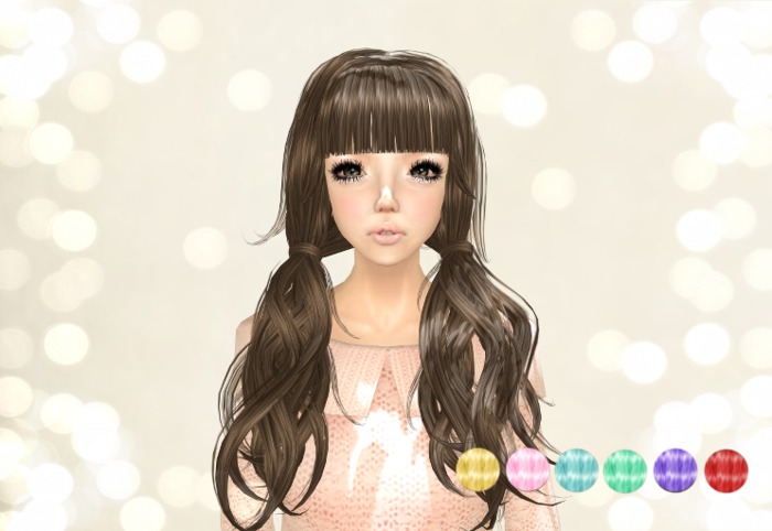 {amiable}Mesh_TSUGUMI Hair_PASTEL PACK