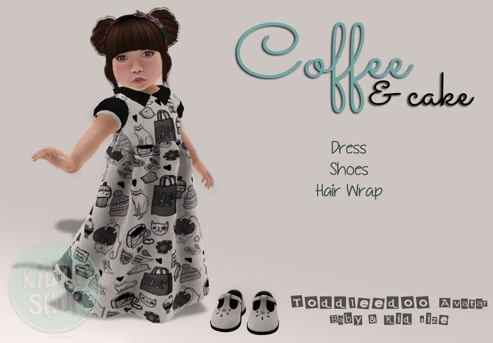 ~TheKiddoShop~ Coffee & Cake  BOXED