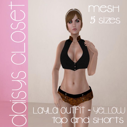 *DC - Layla Outfit- Yellow Orange*