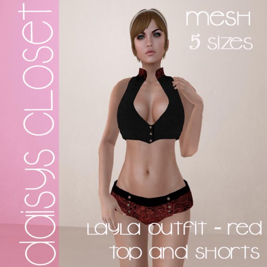 *DC - Layla Outfit- Red*