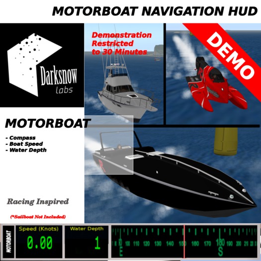 Motorboat Navigation HUD (DEMO)