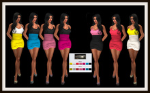 GG-Vi Mesh Minidress-Fatpack