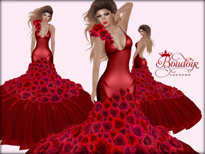 Boudoir -American Beauty Red