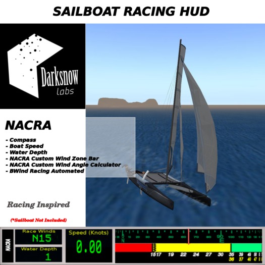 NACRA Sailboat Racing HUD Carton