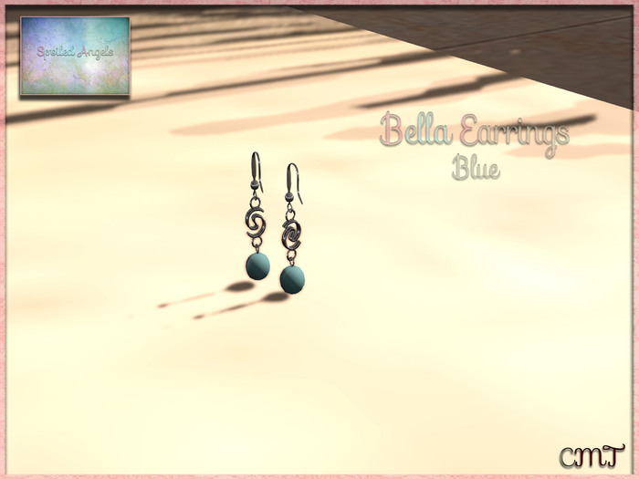 [S][A] Bella Earring Blue