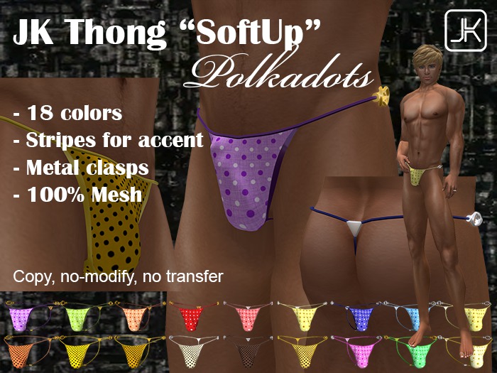 JK Thong SoftUp - Polkadots