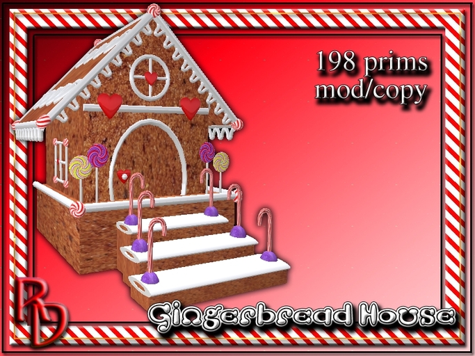 *RD* Gingerbread House (mod/copy)