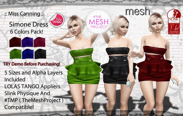 :: Miss Canning :: [ Simone Dress ] Physique+ TMP Compatible