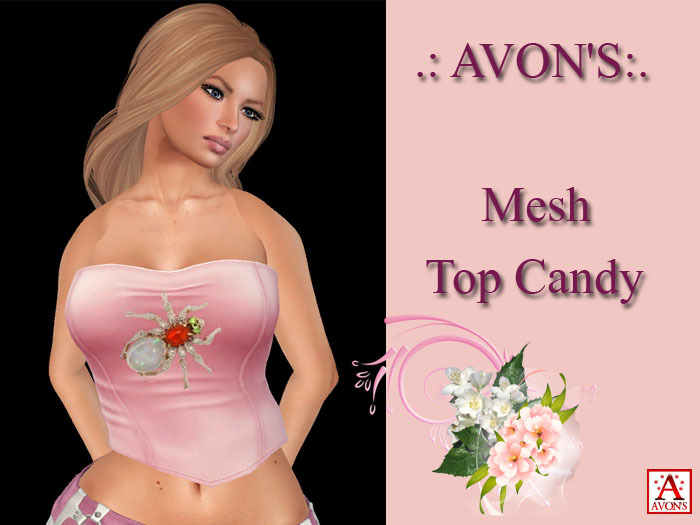 .: AVON'S:. Mesh Top Candy
