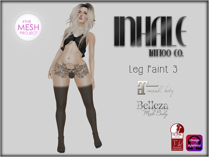.Inhale. Leg Paint 3