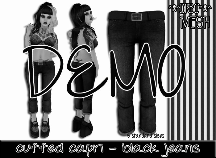 ::drbc:: cuffed capris - DEMO [boxed]