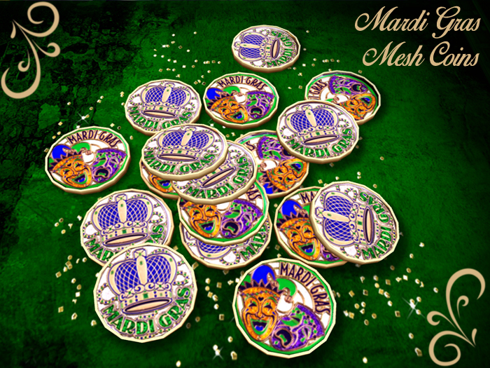 Mardi Gras Mesh Coins (mod/copy)