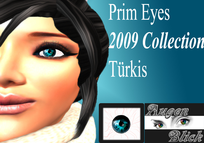 Augen~Blick Prim Eyes New Real Tuerkis
