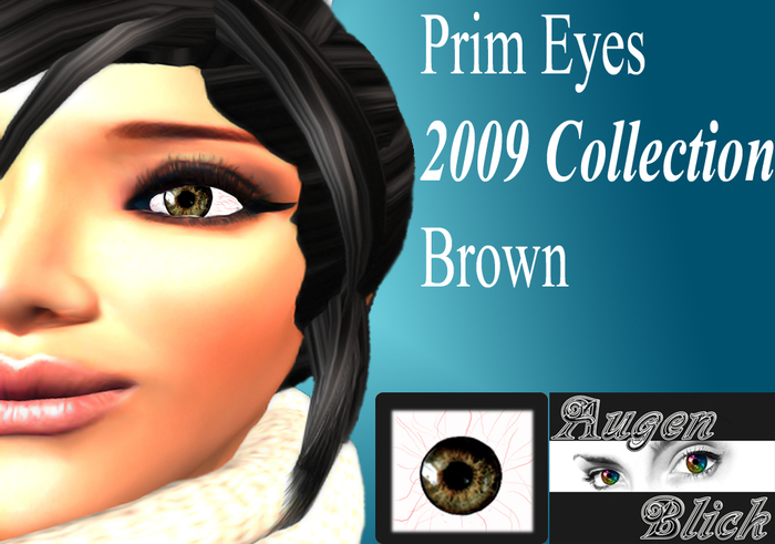 Augen~Blick Prim Eyes New Real Brown