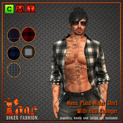 Mens Miller Shirt "Skull Dice"