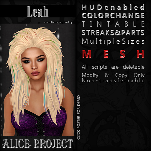 Alice Project - Leah - Create Your Own