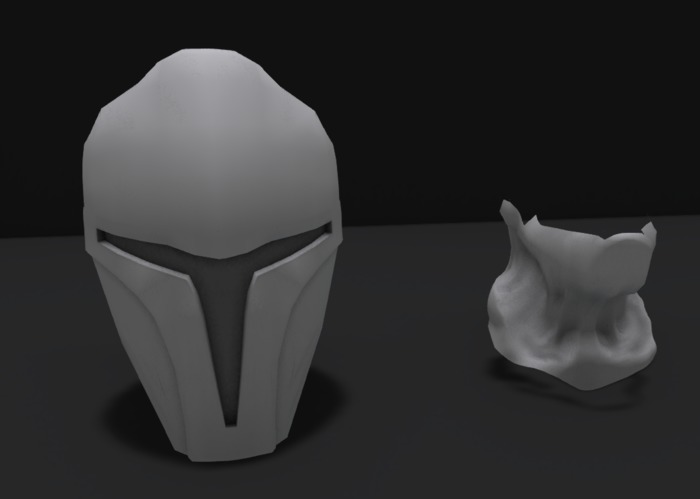 [FSA] Mandalorian Helmet + Neckwrap
