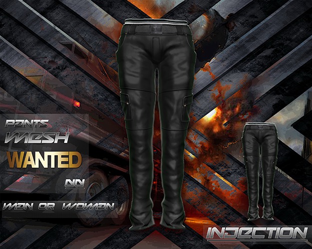 PANTS BLACK