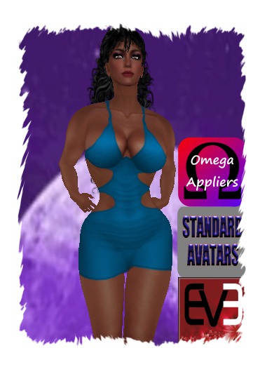 (o)(o) Blue - Halter Dress