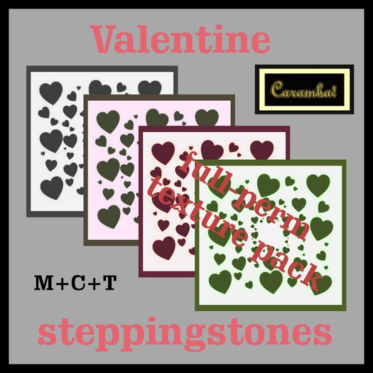 Valentine steppingstones texture pack