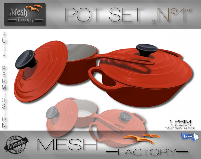 Pot Set "No1" [c/m/t]