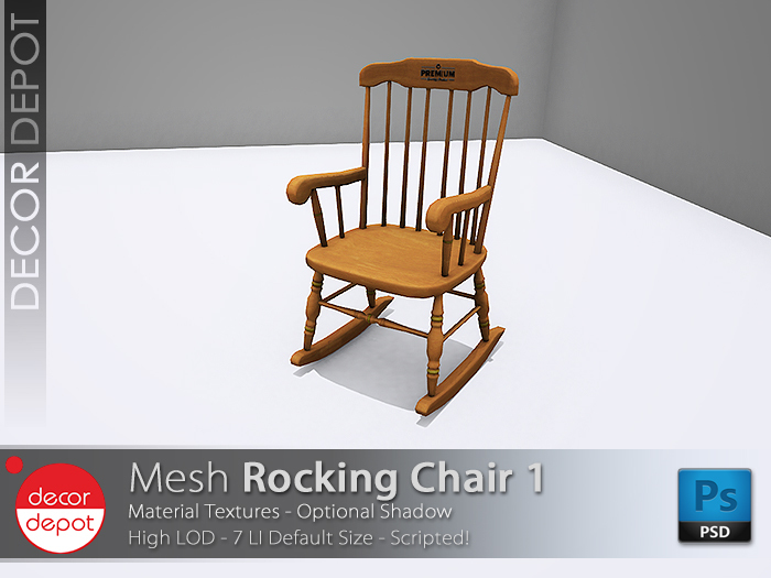 [DD] - FULL PERM  Rocking Chair 1