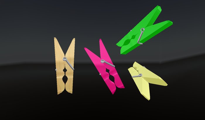 *Diesel Magic* clothes pin sculpted prim