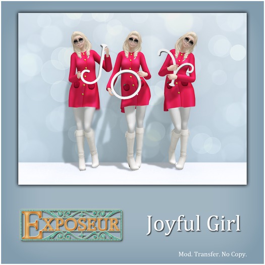 Exposeur - Joyful Girl Gift