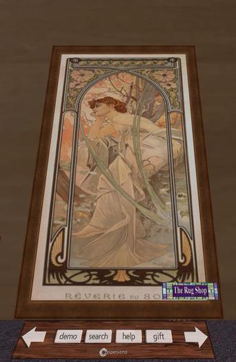commercial design Rugs/wall art, Mucha #2 ,Rugs