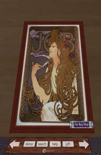 commercial design Rugs/wall art, Mucha #4 ,Rugs