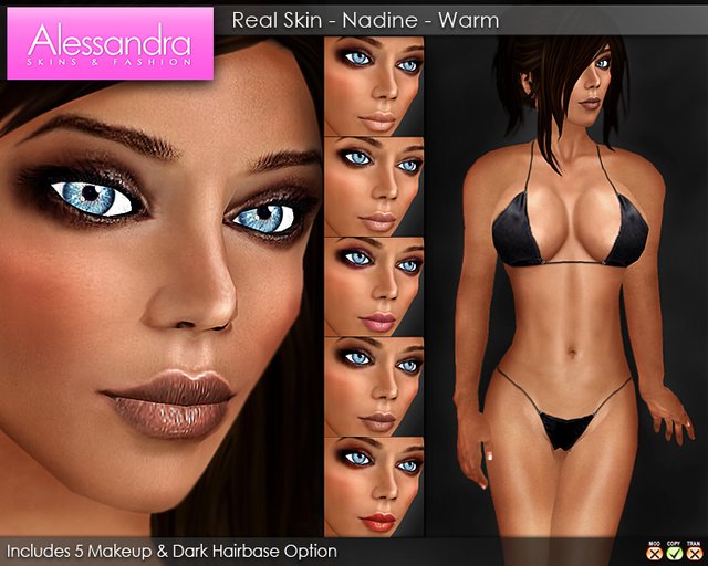 ALESSANDRA - Real Skin - Nadine - WARM (XStreet Pack)