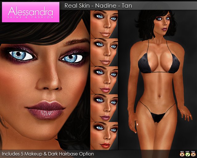 ALESSANDRA - Real Skin - Nadine - TAN (XStreet Pack)