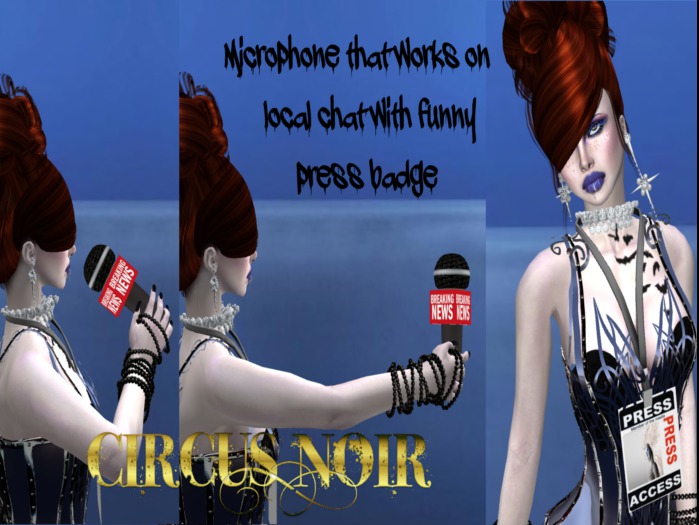 Microphone Breaking News