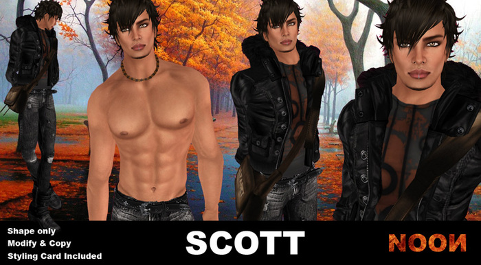.::NOON::. Scott Male shape - NOON Men shapes line