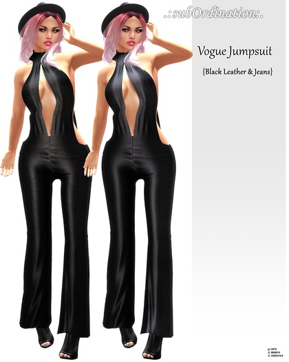 .:subOrdination:. Voguish Jumpsuit {Leather}