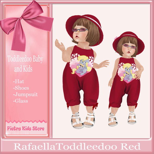 Rafaella Toddleedoo Red