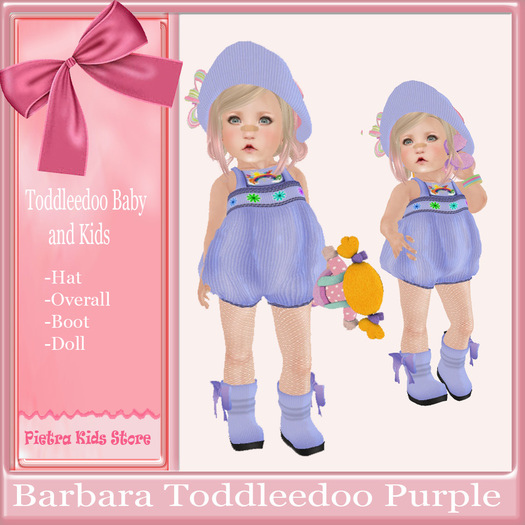 Barbara Toddleedoo Purple