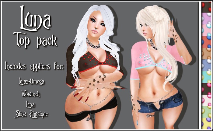 [.Twisted Barbie.]- LUNA TOP PACK