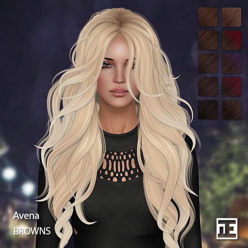 TRUTH HAIR Avena (Mesh Hair) - browns