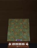 Floral 5 Rug - Dishevelled edges, Contemporary style