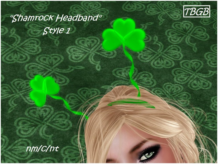 PROMO SALE - "Shamrock Headband" 1 by Sej