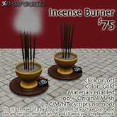 % Incense Burner (Gold) *MESH*